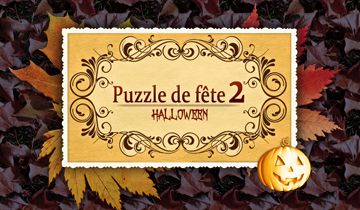 Puzzle de Fête Halloween 2 à télécharger - WebJeux