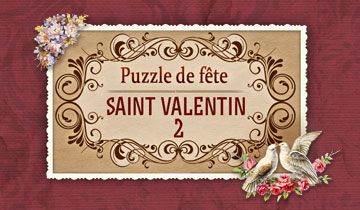 Puzzle de fête Saint Valentin 2 à télécharger - WebJeux