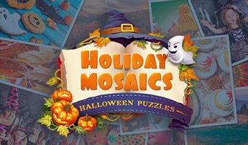 Holiday Mosaics Halloween Puzzles à télécharger - WebJeux