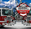 Winter Firefighters Truck