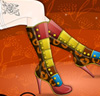 Boots Design Coloring And Dress Up