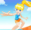 Surfing with Polly Pocket