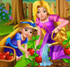 Rapunzel Mommy Gardening