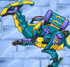 Dino Robot Lightning Parasau