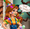 Victoria's Halloween Scarecrow Costume