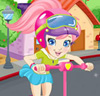 Polly Pocket Scooter Racer
