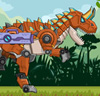 Toy War Robot Carnotaurus